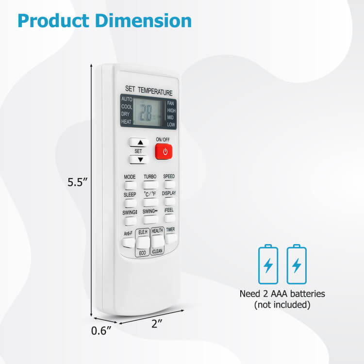 Universal Ac Remote Controller Universal AC Remote Control | Punovo