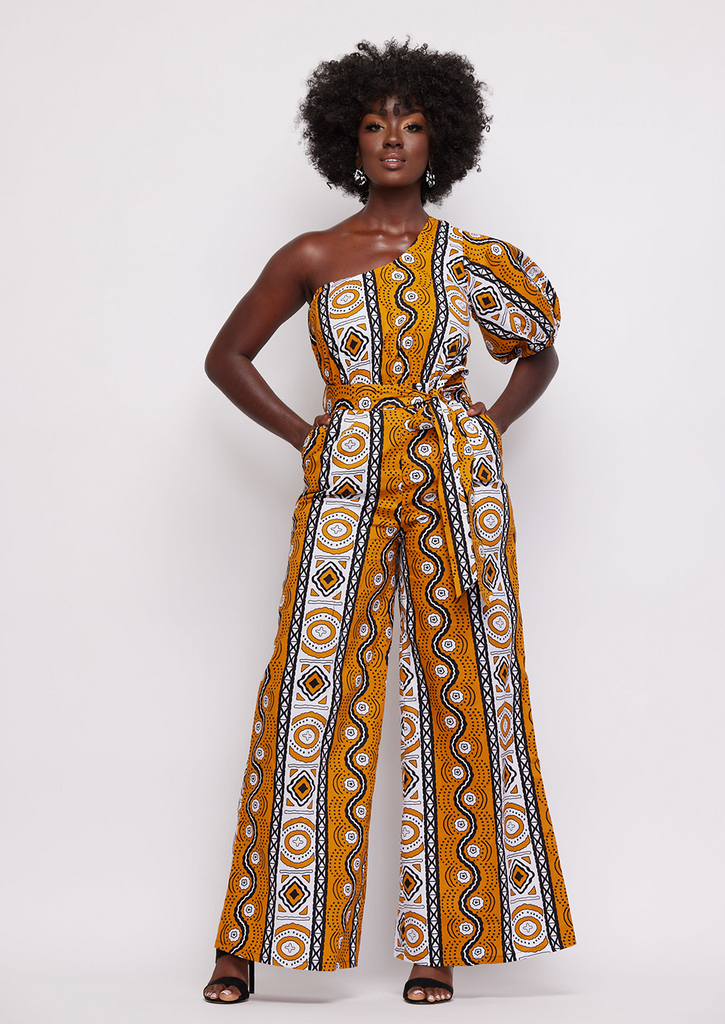 African Print Infinity Jumpsuit - Etsy