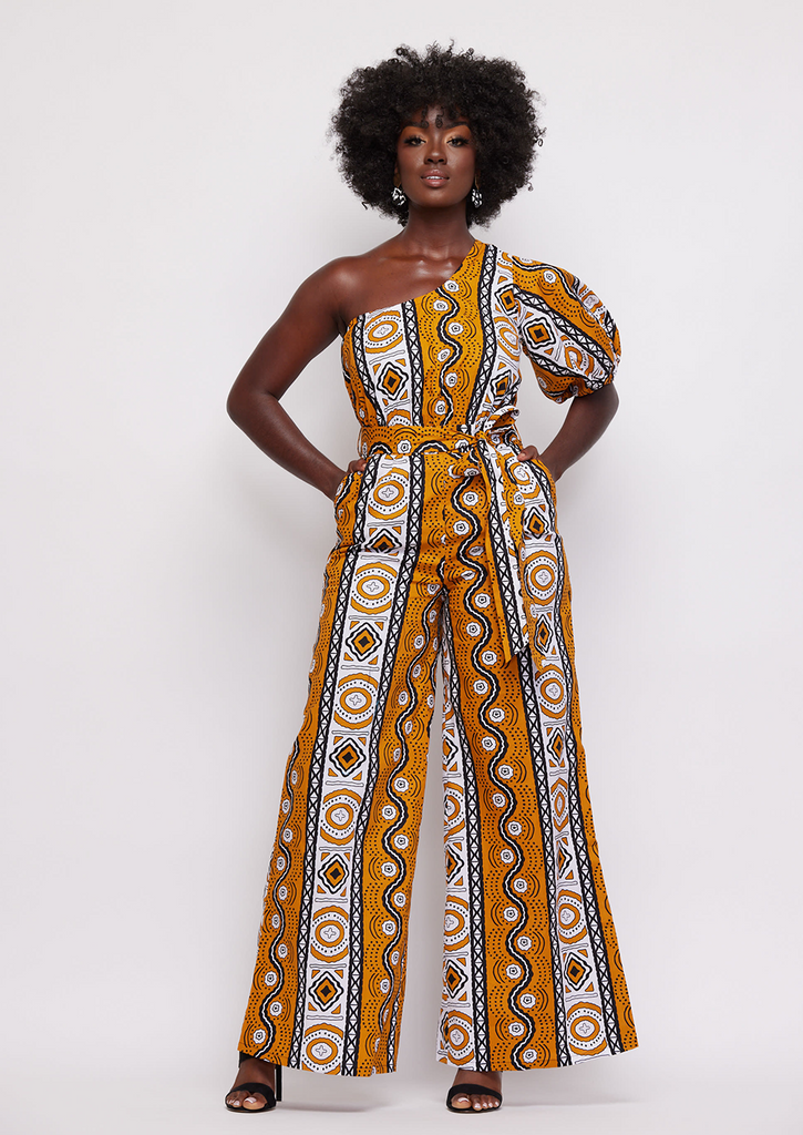 White african jumpsuit hotsell